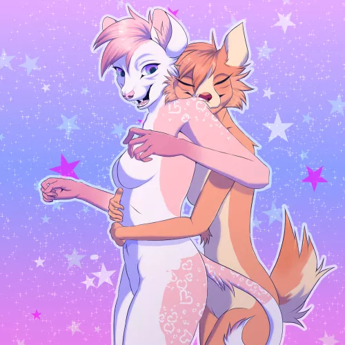 They are....roommates...... (art by me)