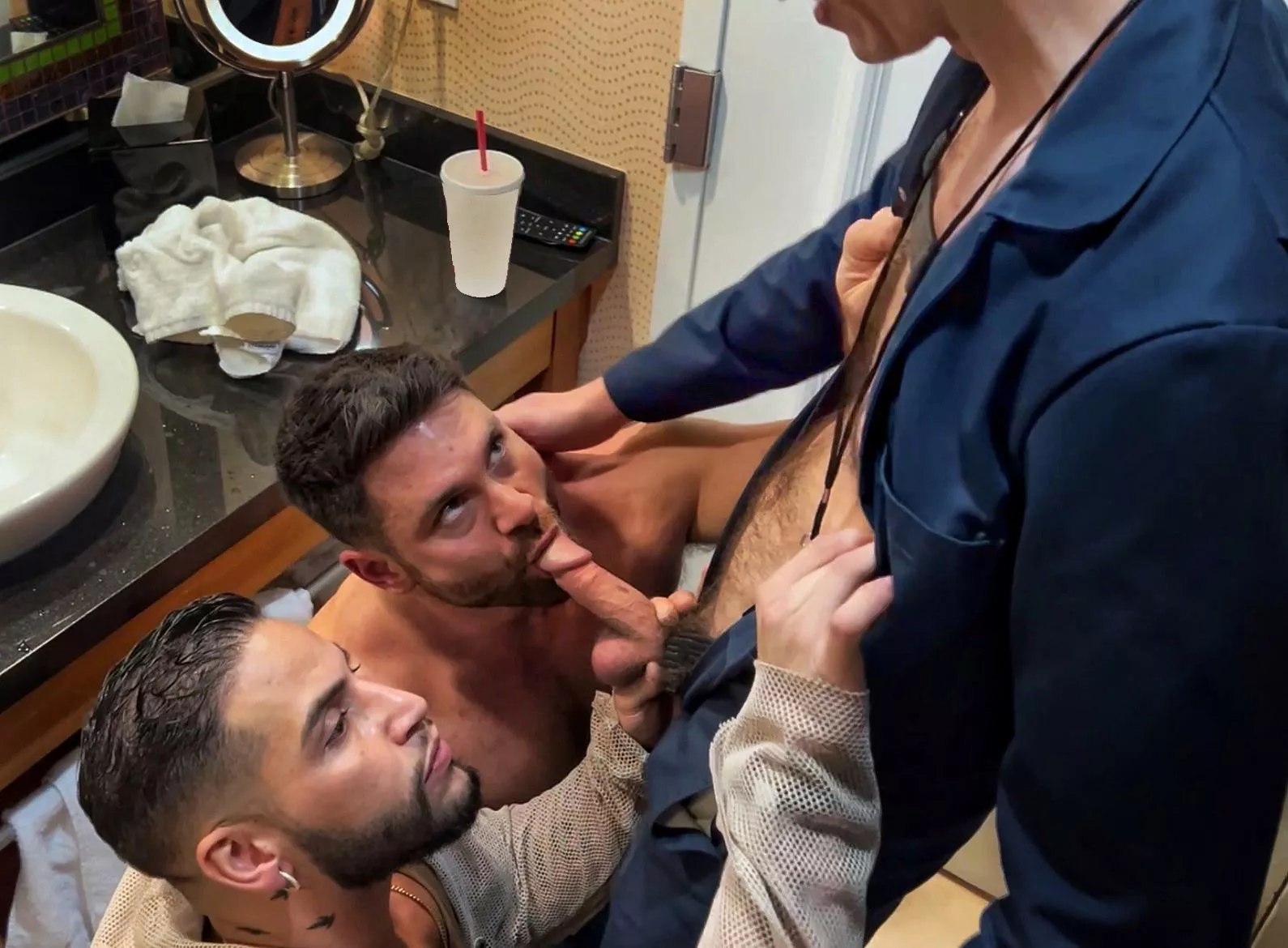 They saw me across the bar and liked my vibe.