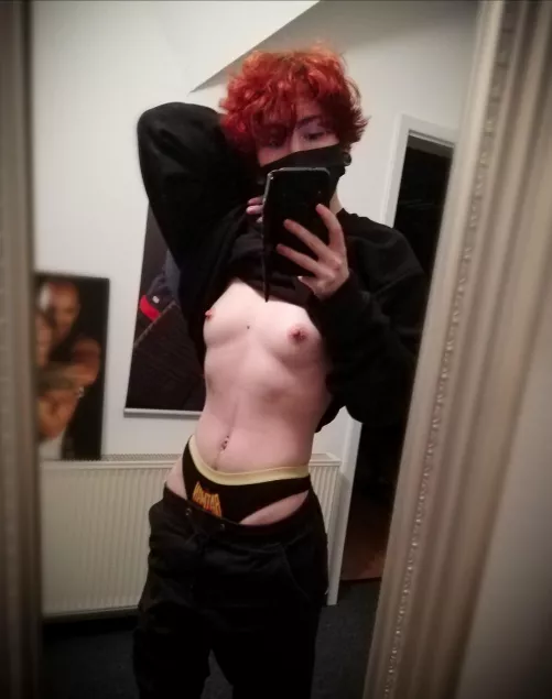 They told me I should cover it, so I went the other way