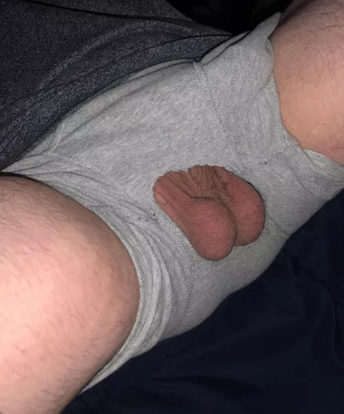 They were too tight… I had to let em loose