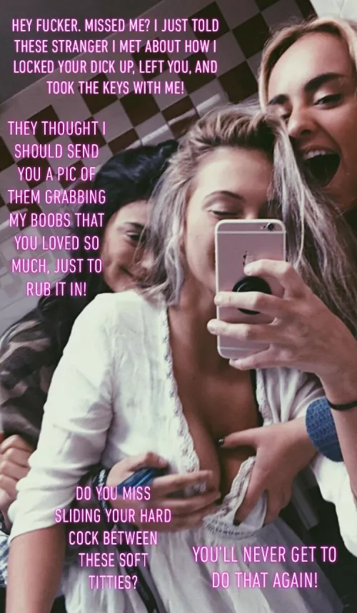 They’re grabbing what you can’t have