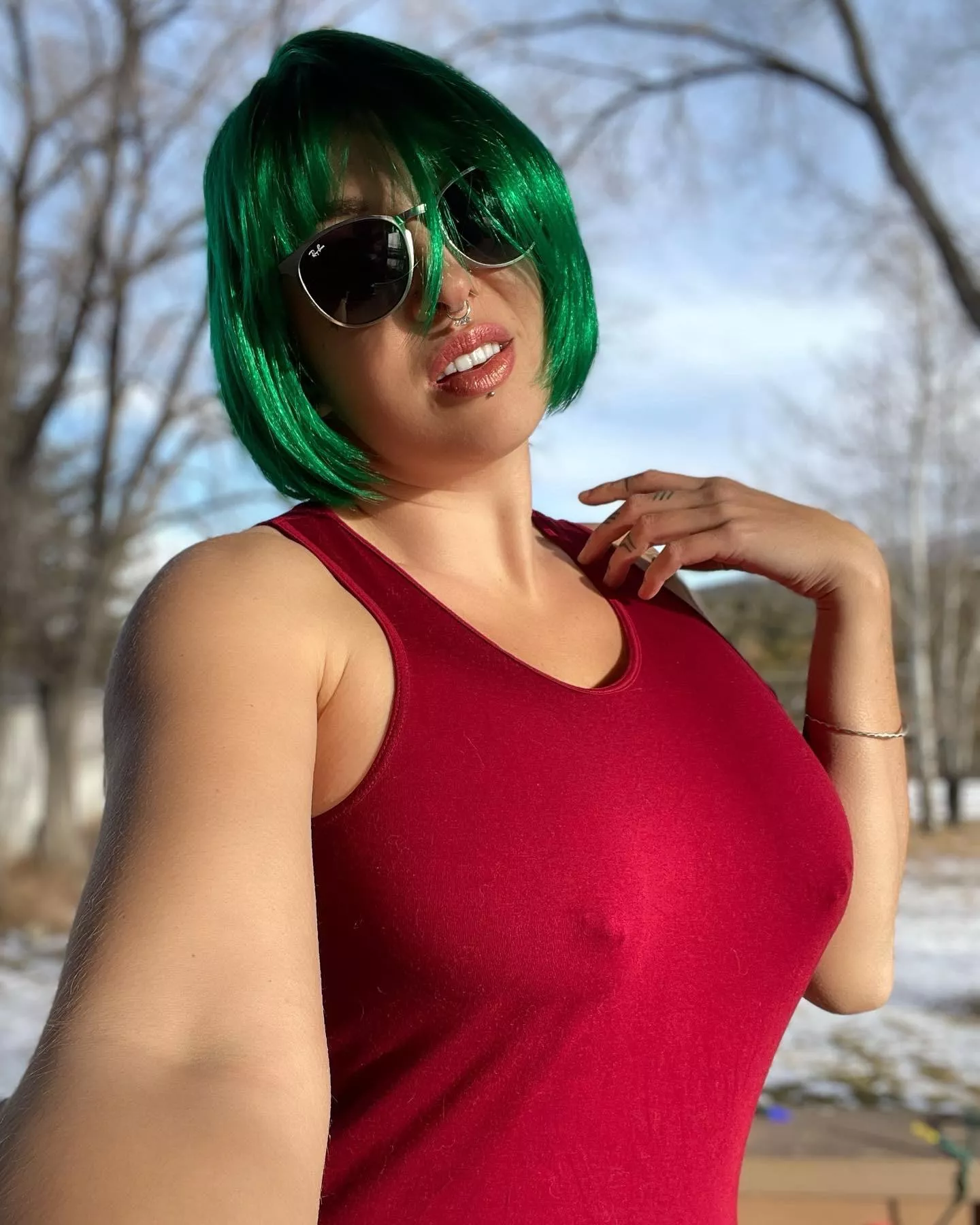 They're permanently obvious.