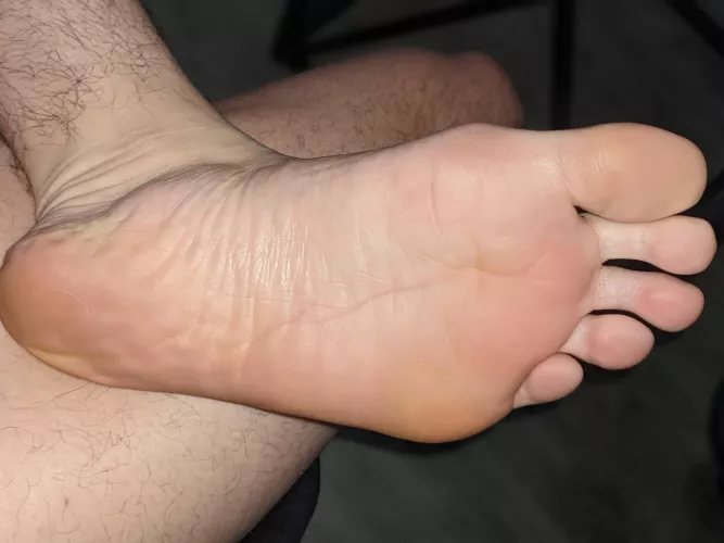 They're soft and sweaty today