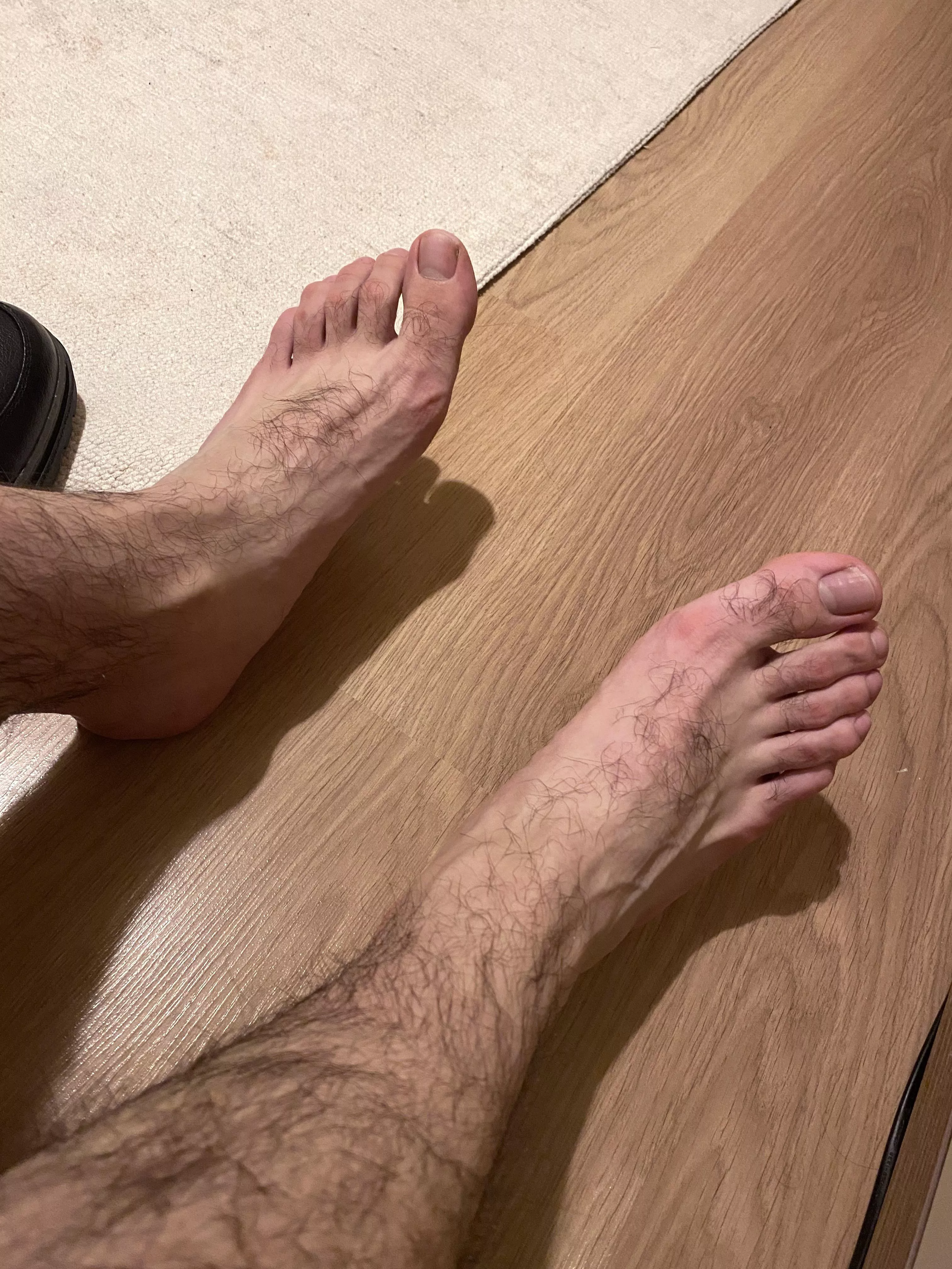 They’ve been trapped in boots all day show some love :)