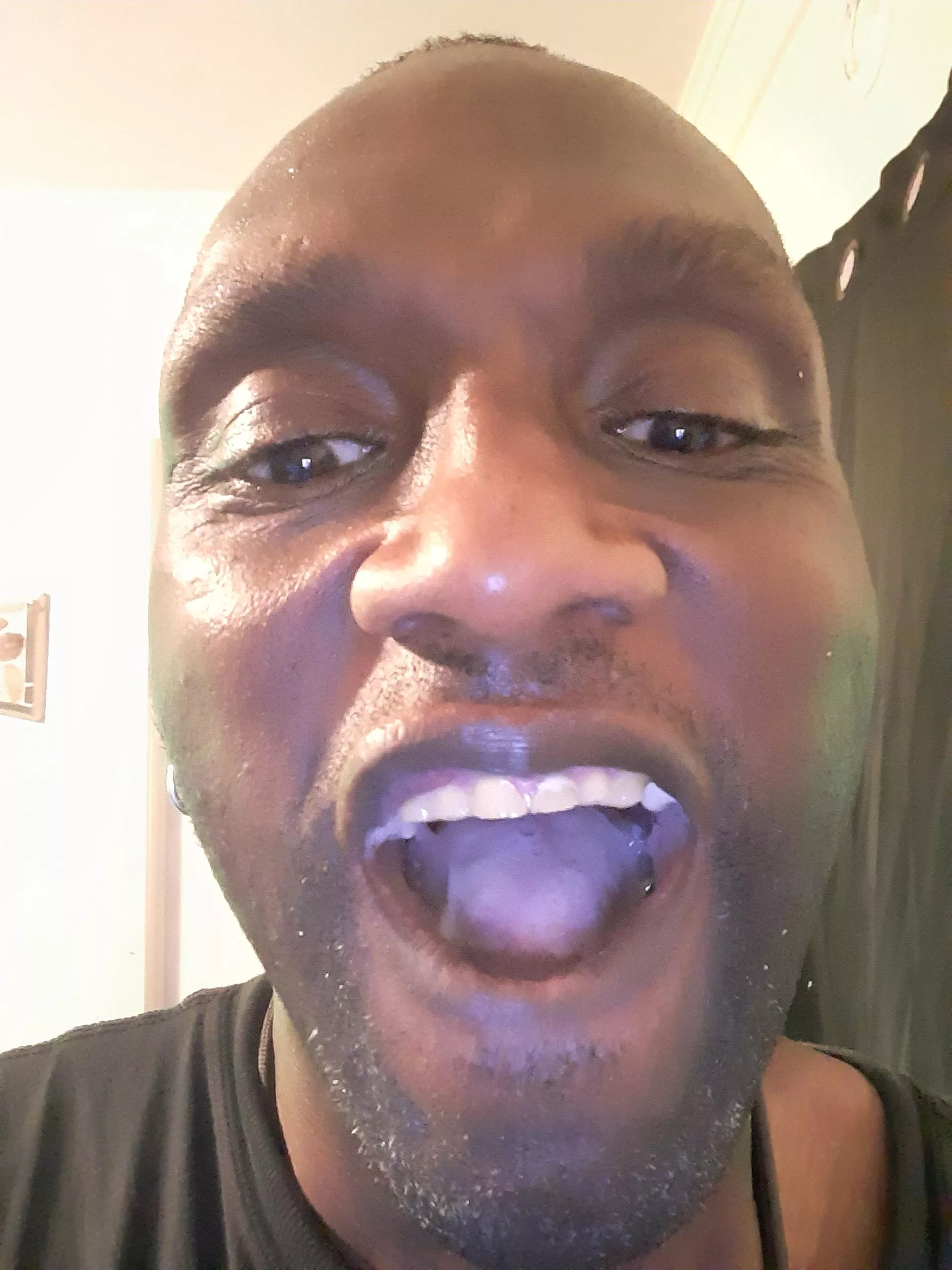 THICK CREAMY CUM COATED TONGUE.