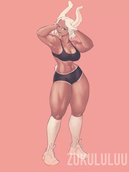 Thick thighs (@zukululuu)