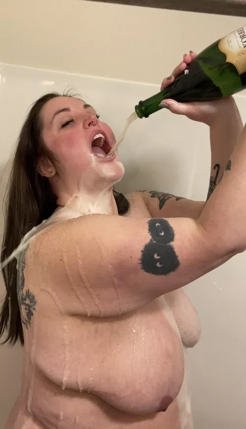 Things got a little sticky on NYE.