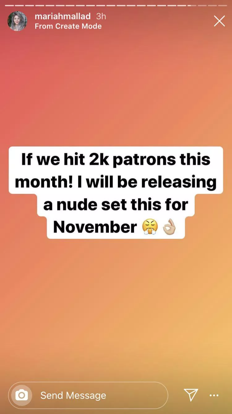 Think she’ll actually come through?