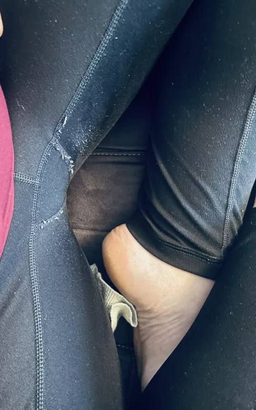 Think these were worn enough yet??? Anyone else live in your leggings until you get those little balls?
