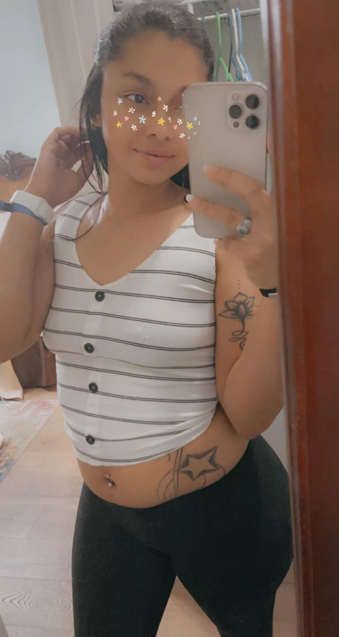 Thinking about what I should get pierced next 🤔