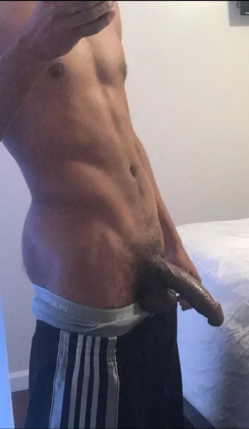 This bbc needs a wet pussy. Dm's open for sluts