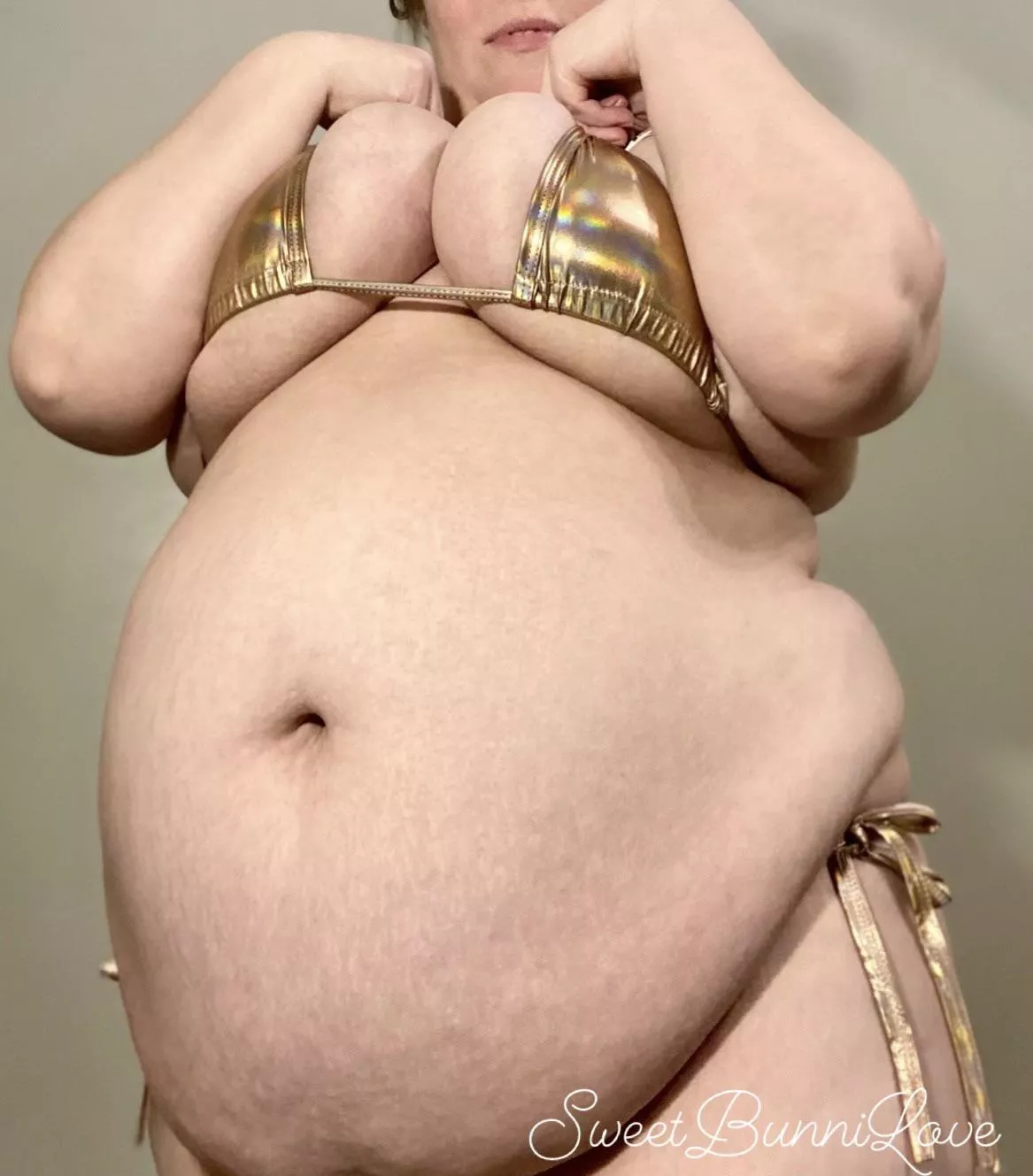 This bikini may be a little too small for me…should I wear it to the beach anyways?