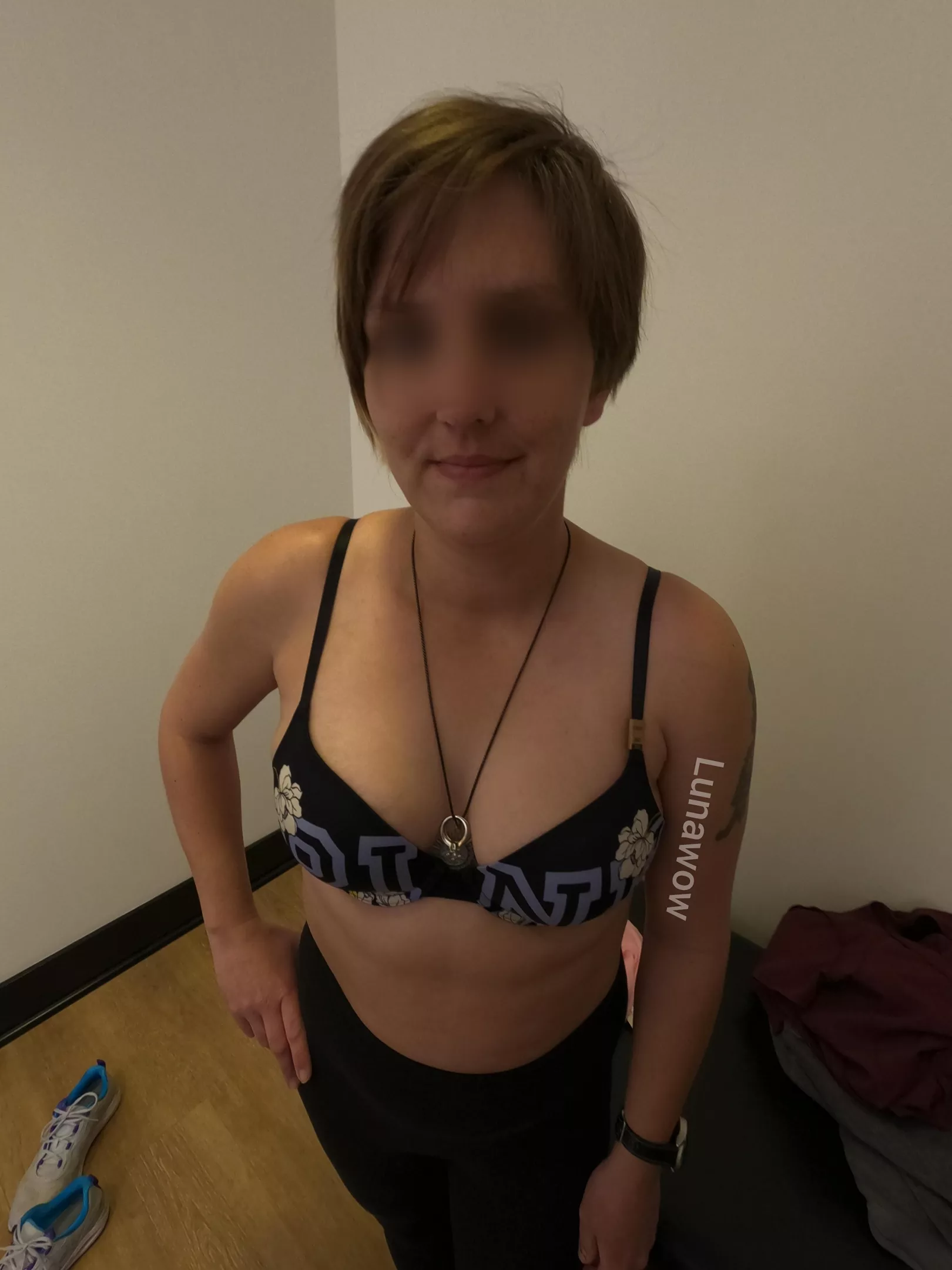 This bra is cute, but I think it would be more comfortable if you took it off for me π₯°π This bra is cute, but I think it would be more comfortable if you took it off for me π₯°π