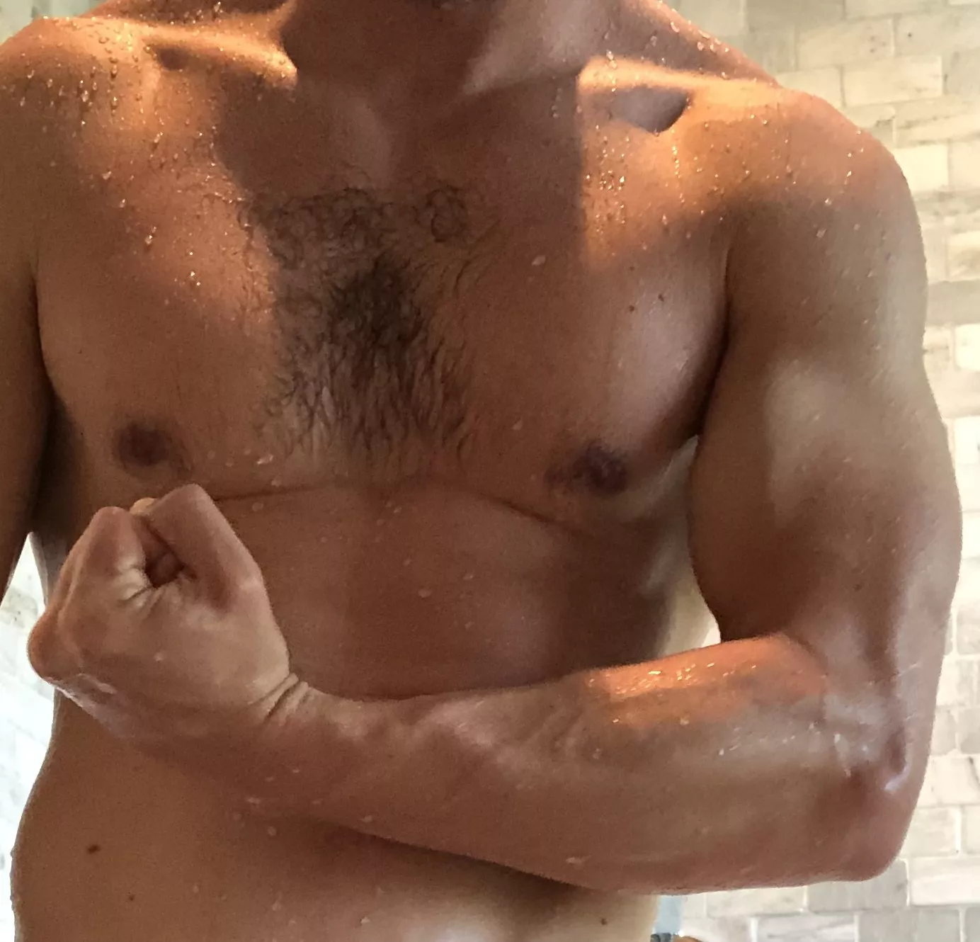 This candid photo really caught me by surprise.