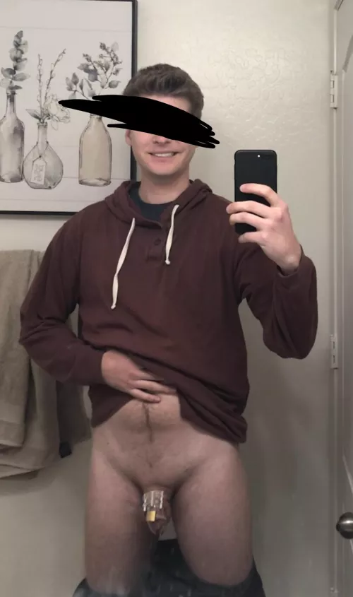 This cock was made for locking