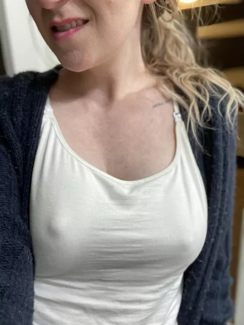 This cold weather has me nipping out