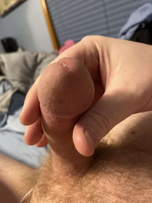 This cut cock rarely precums, so when I do it’s an extra special occasion