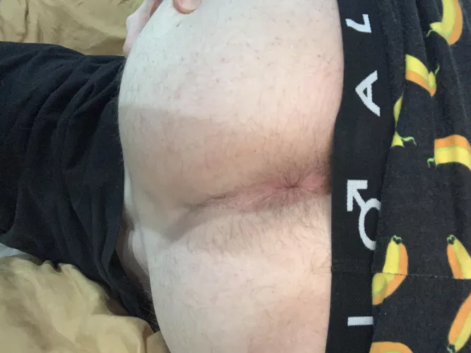 This cute butt would love to feel your warm load deep inside.