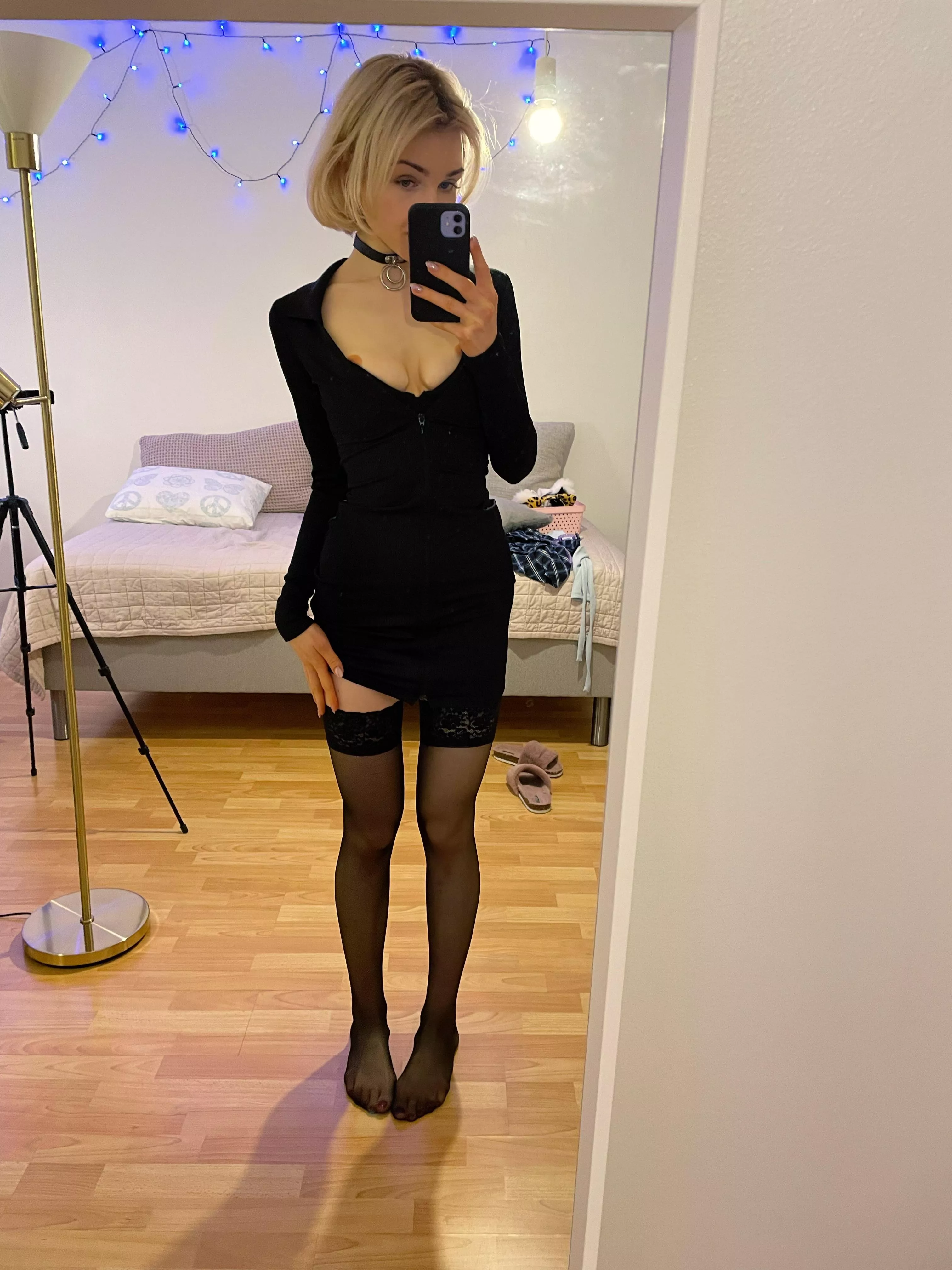 This dress makes me feel like a secret agent