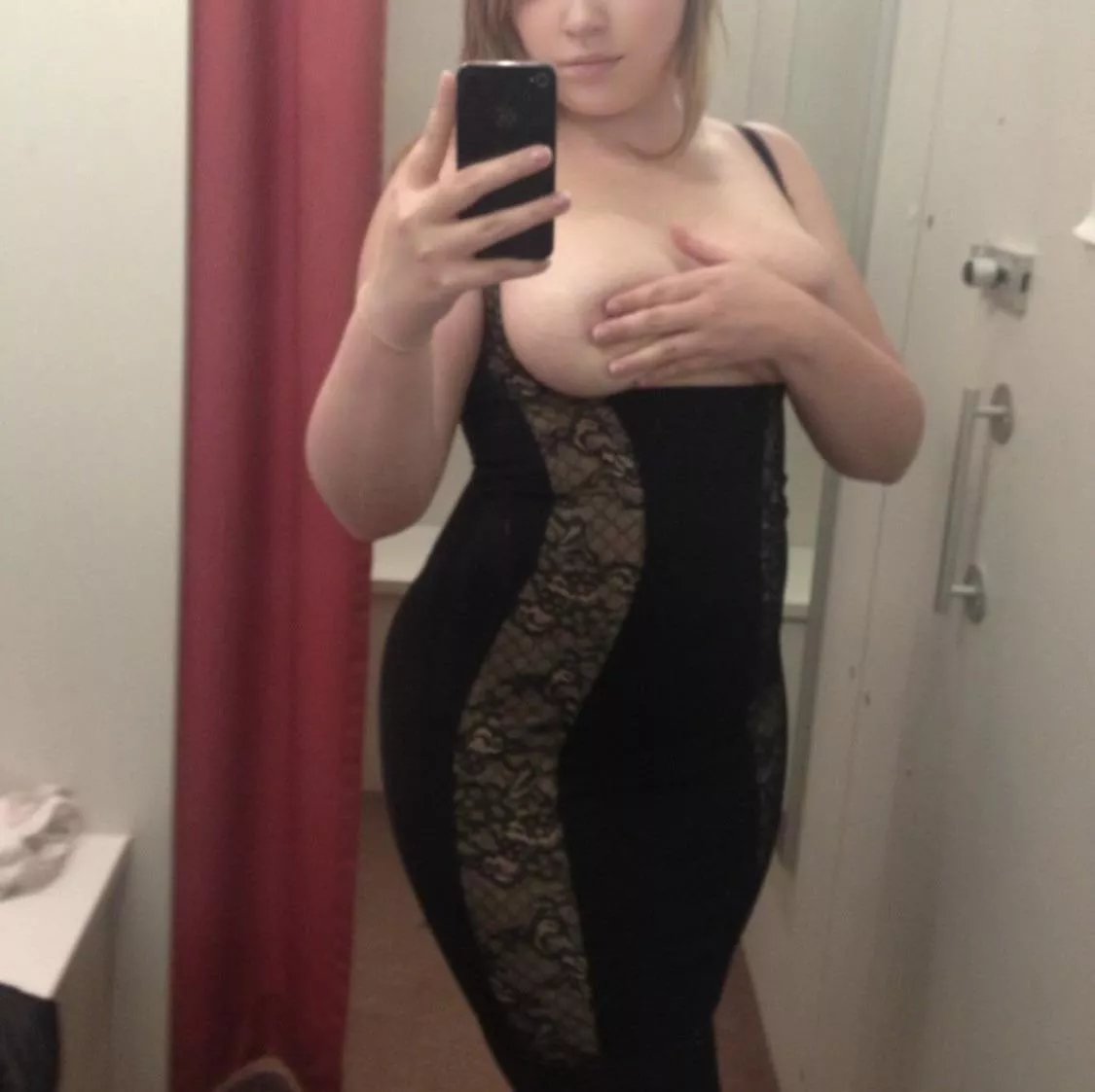 This dress might be too tight…
