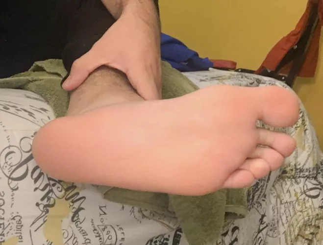 This foot needs a massage