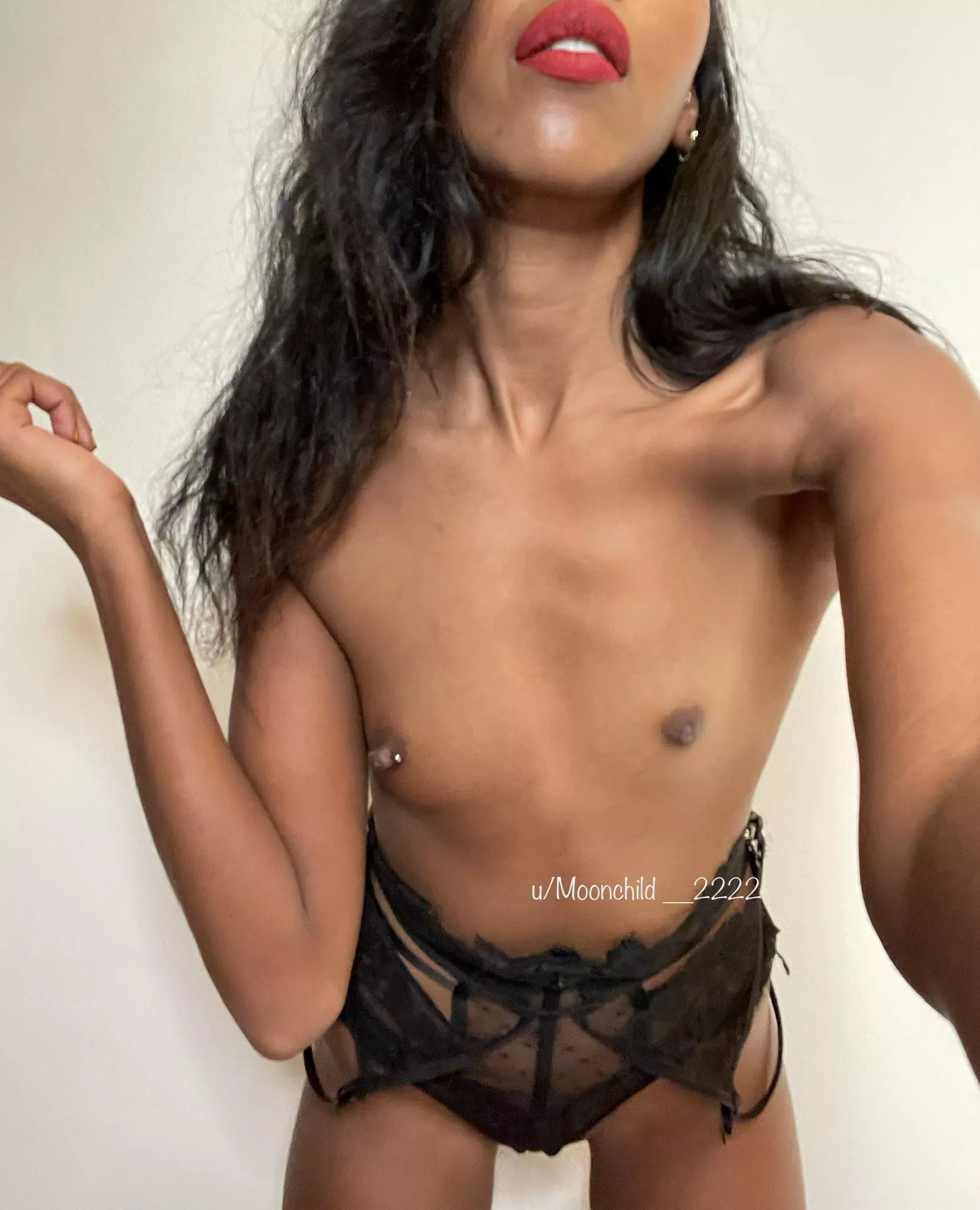 This is for the ones who like tiny ebony tits ☺️