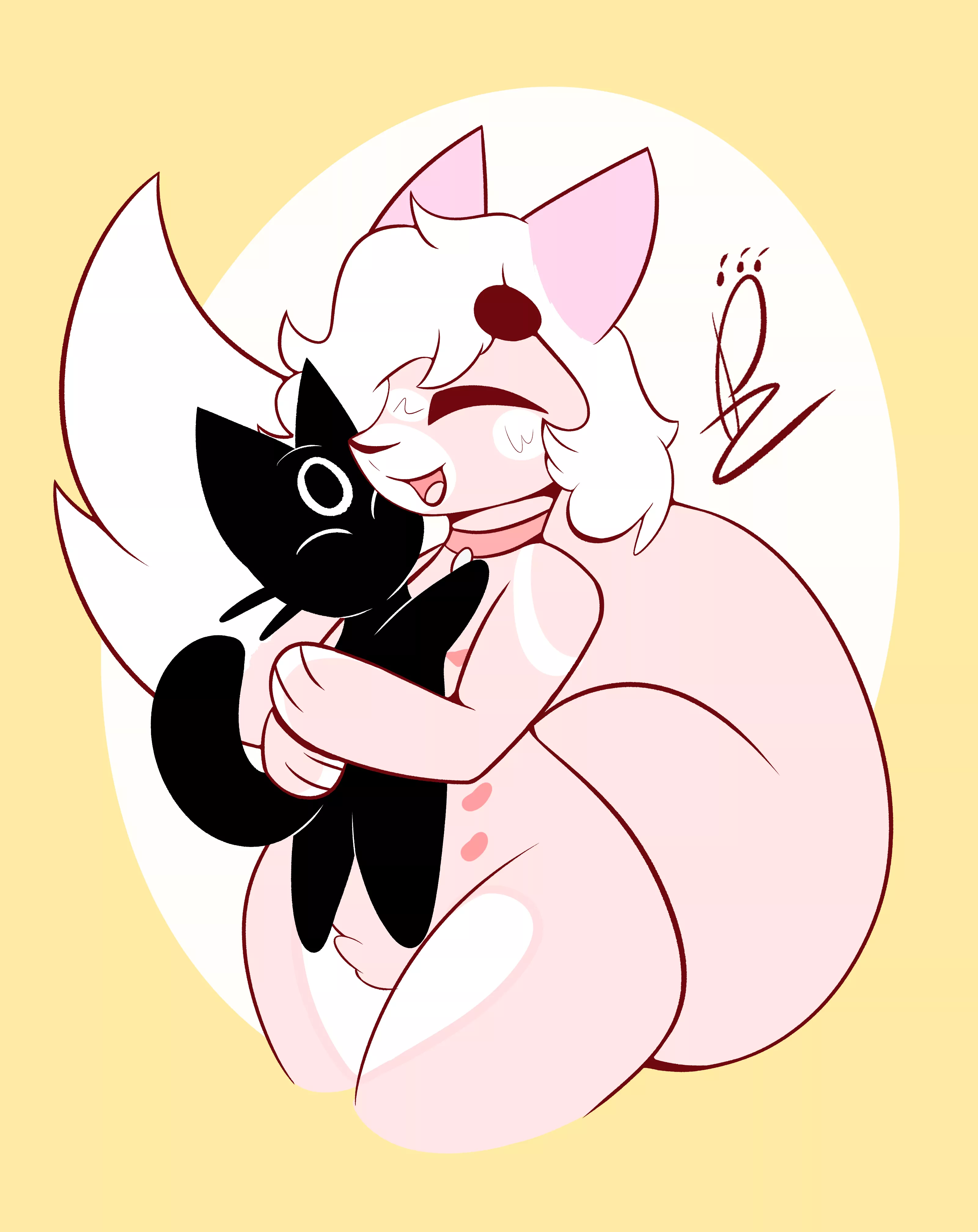 This is from a little trade I did with a friend. (PawzzyPawzborn)