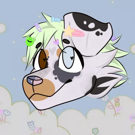 this is my sona, frog the dog! can you guess his favorite animal?