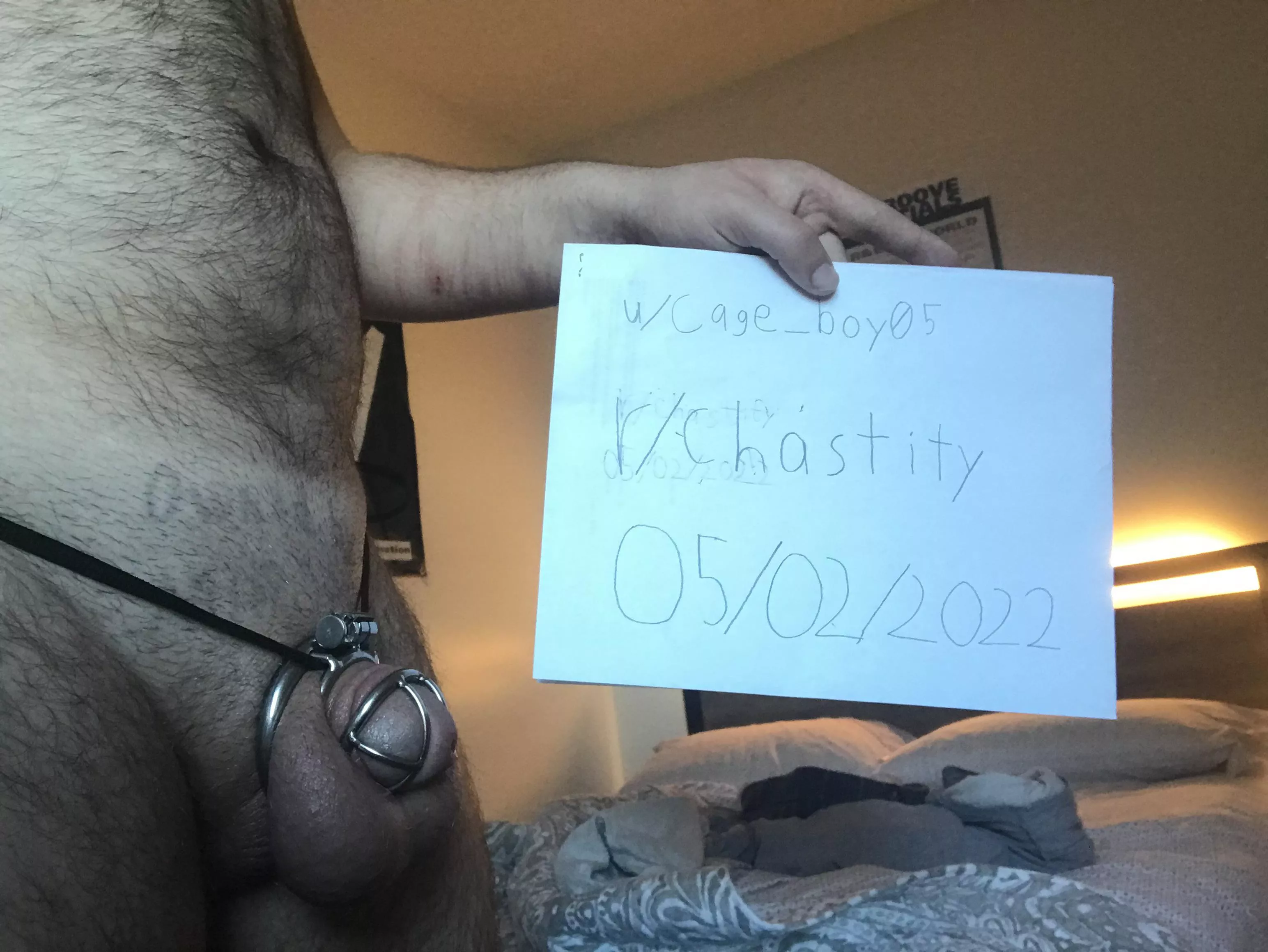This is my verification post, been locked 5 days