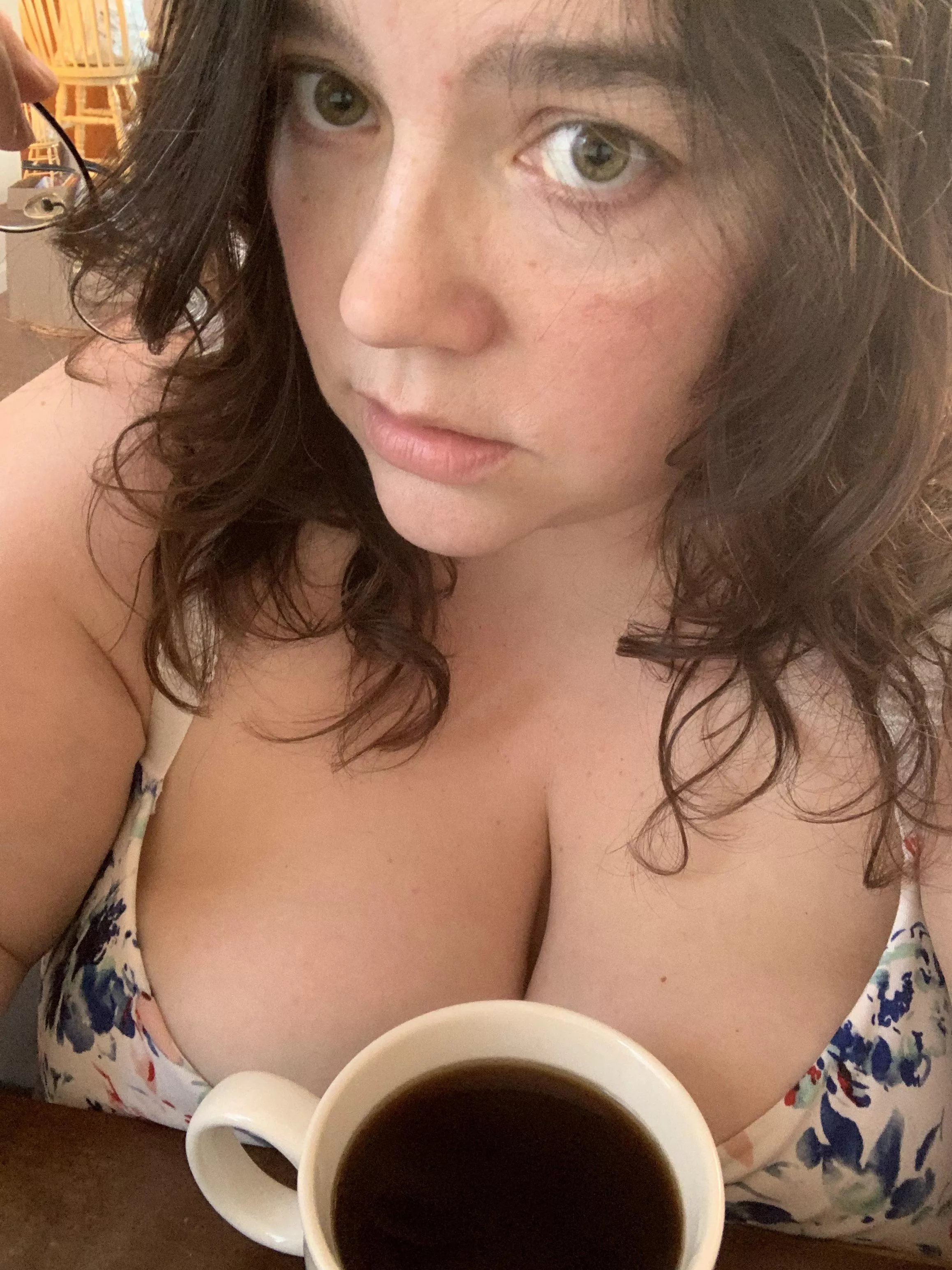 This is the kind of weather that makes you want to just cuddle your coffee. This is the kind of weather that makes you want to just cuddle your coffee.