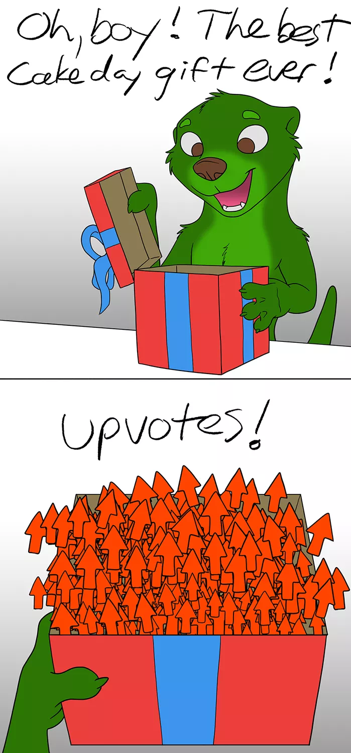 This is what everyone gets for their cakeday, right?