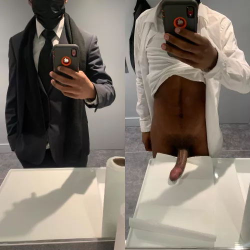 This is what I mean when I take a bathroom break boss