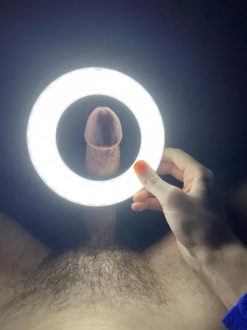 this is what ring lights are for right?