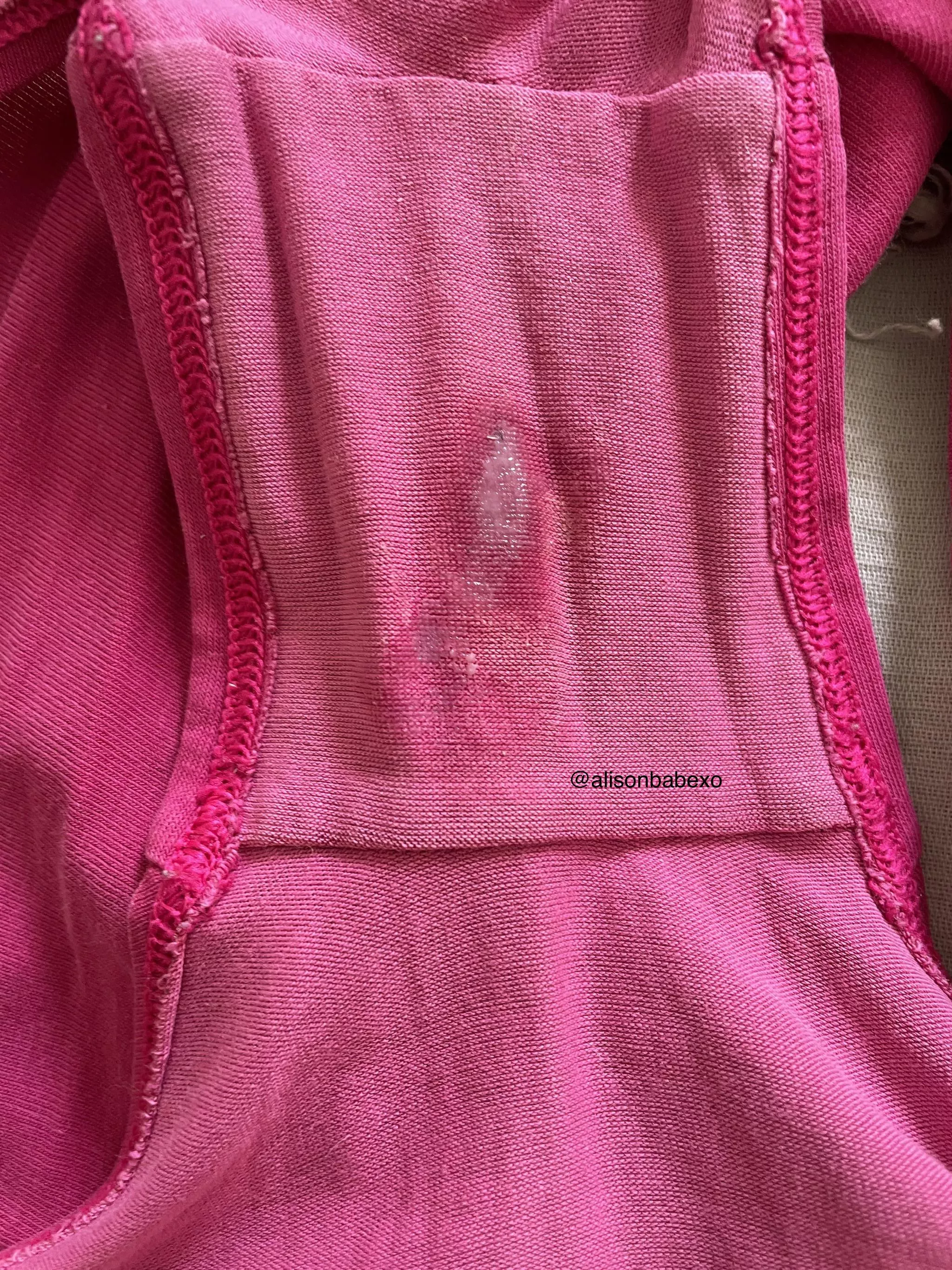 this isn’t even close to how creamy and wet my panties normally get!