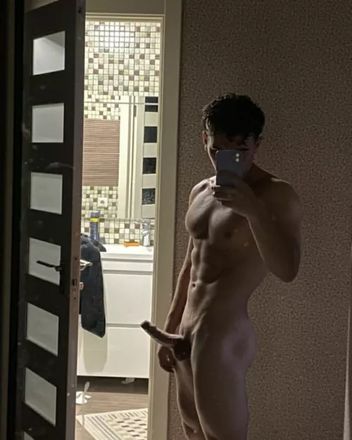 This kind of curvy dick makes you roll your eyes and moan in mixture of pleasure and pain once I slide it inside and hit the spot