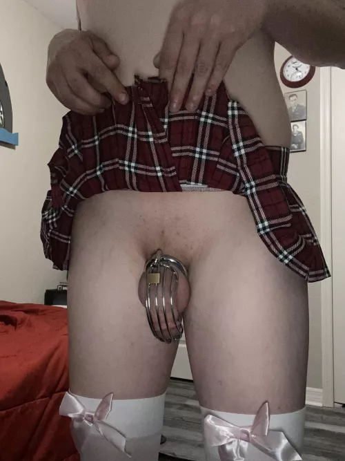 This little school girl was very naughty š