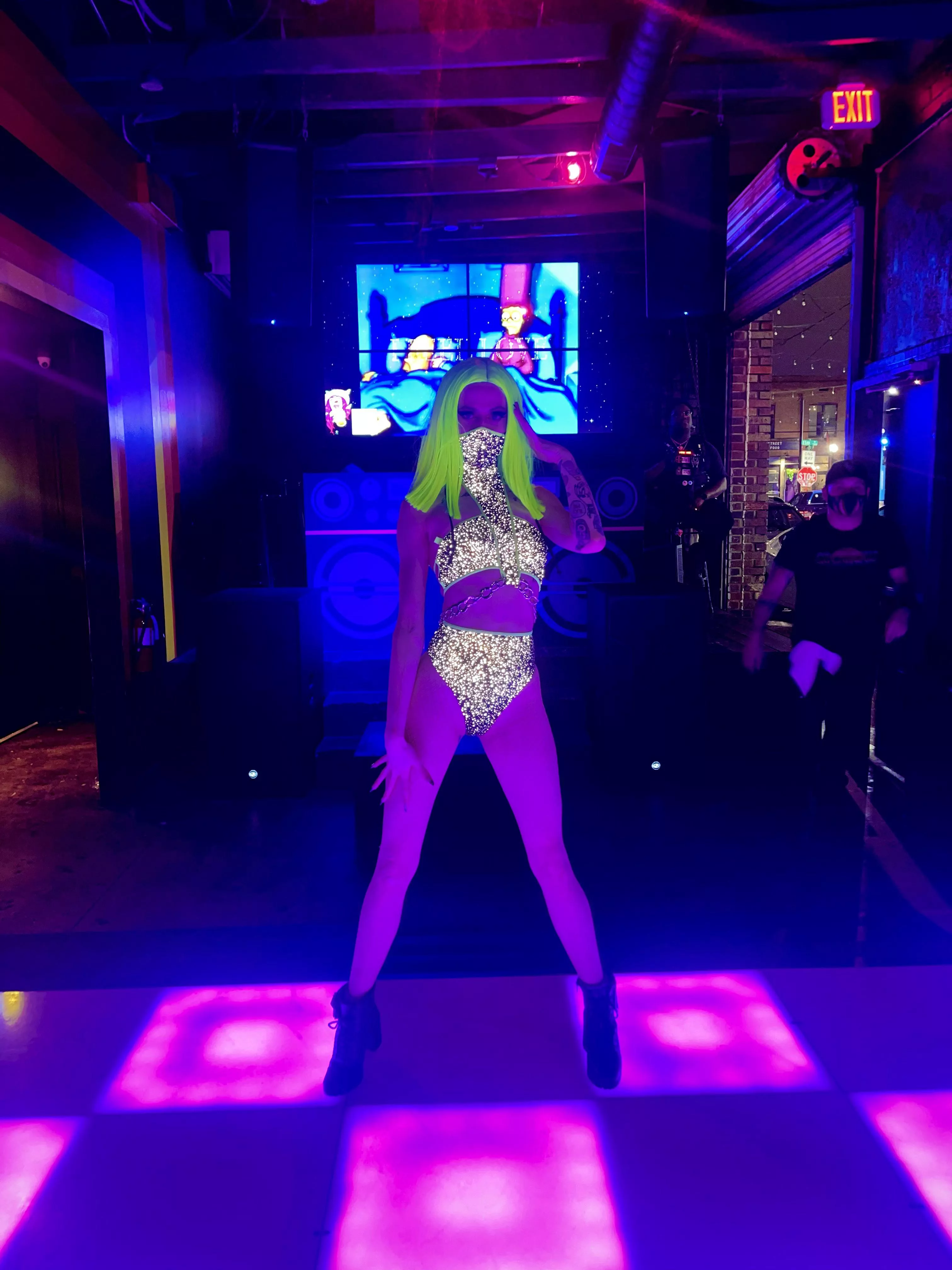 This look the other night 🔥