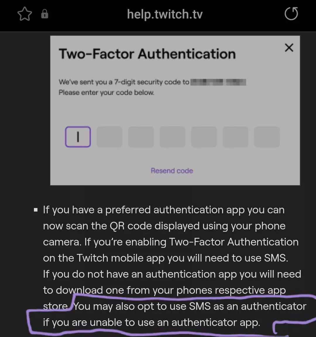 This may be a dumb question, but I'm at a loss. I don't want to install another app if I can help it (authy..). If I don't install or log into Authy, will SMS be my default authenticator? If not, how can I enable SMS authentication?