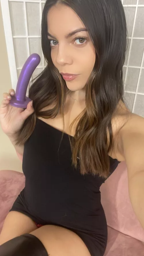 This one is for your mouth while my bigger one goes in your ass