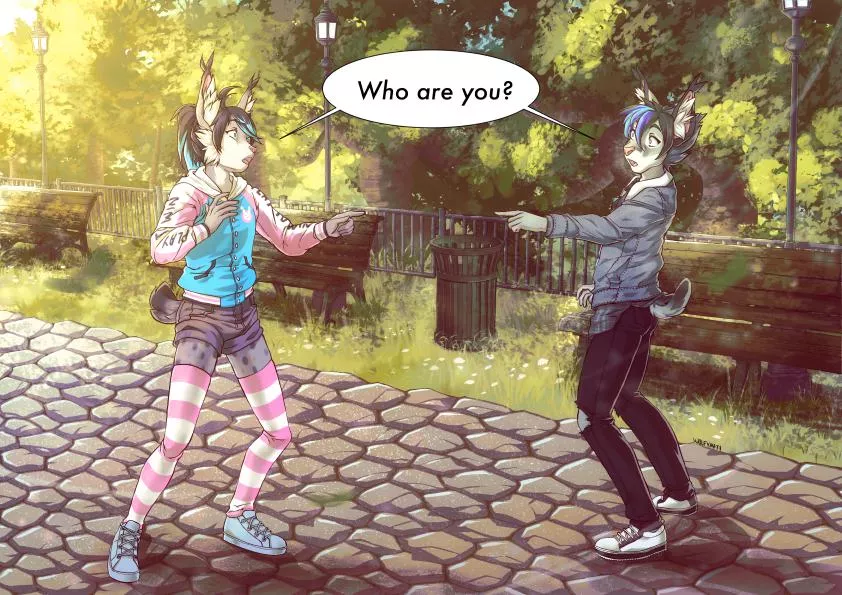 This one is my most elaborate piece yet! I've never done a background this complex before and I'm in love with it! :D