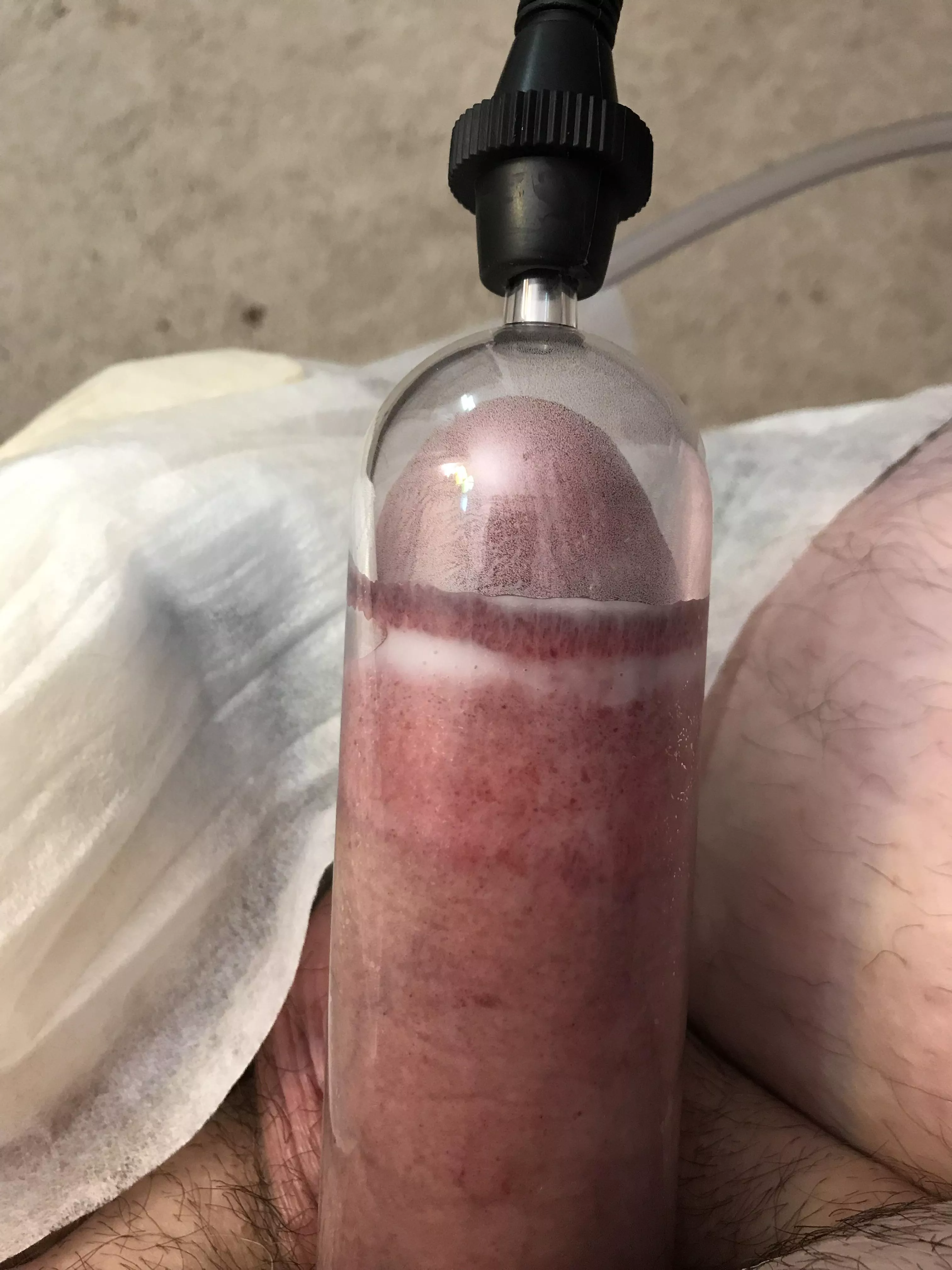 This pump may be too small.