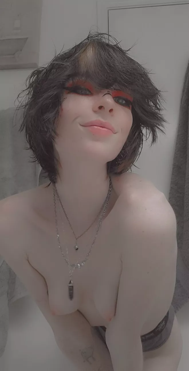 This punk girl will make you cum without even touching you.