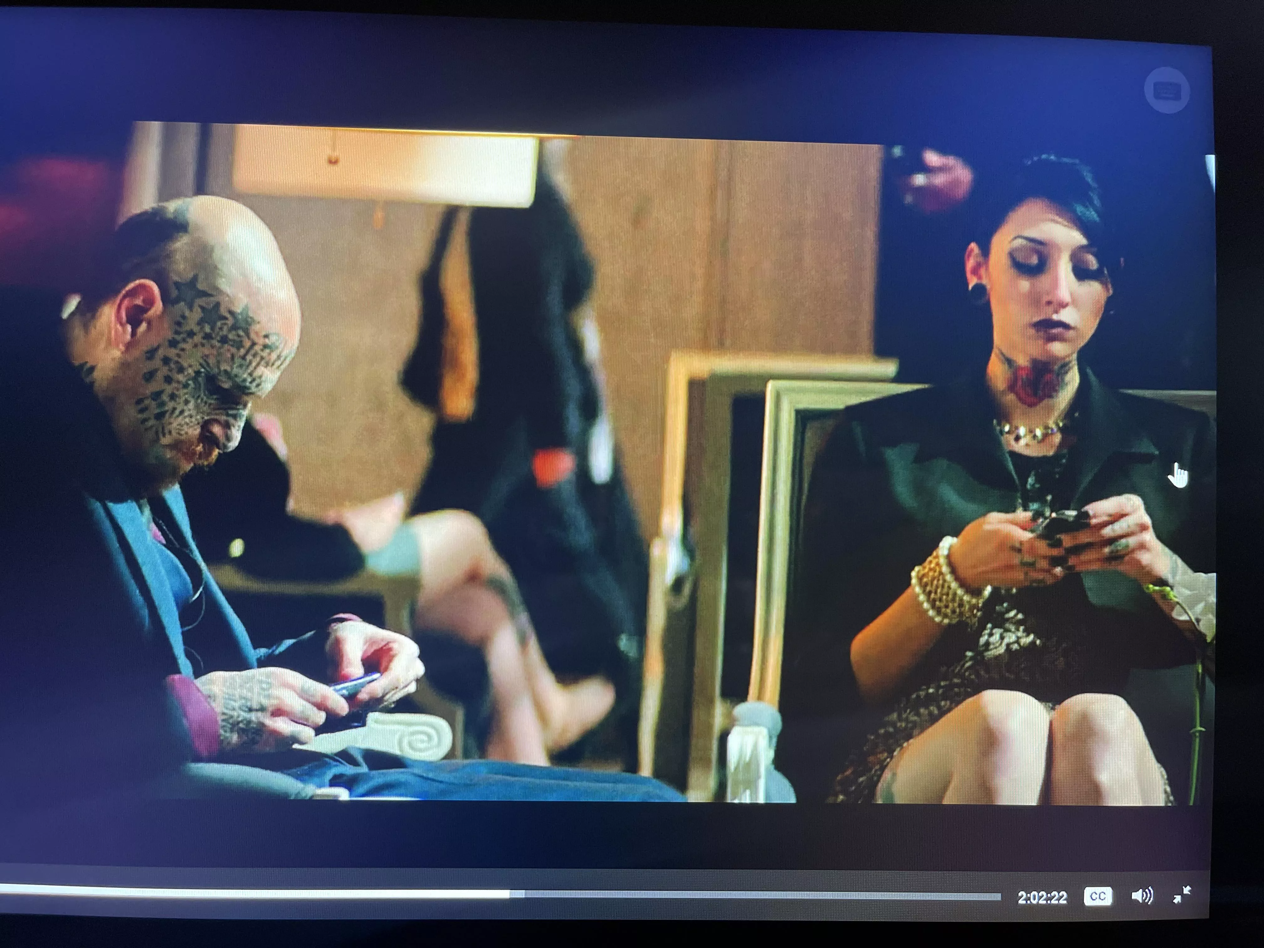 This scene is from John Wick 2. Can anyone identify this actor and actress? This scene is from John Wick 2. Can anyone identify this actor and actress?