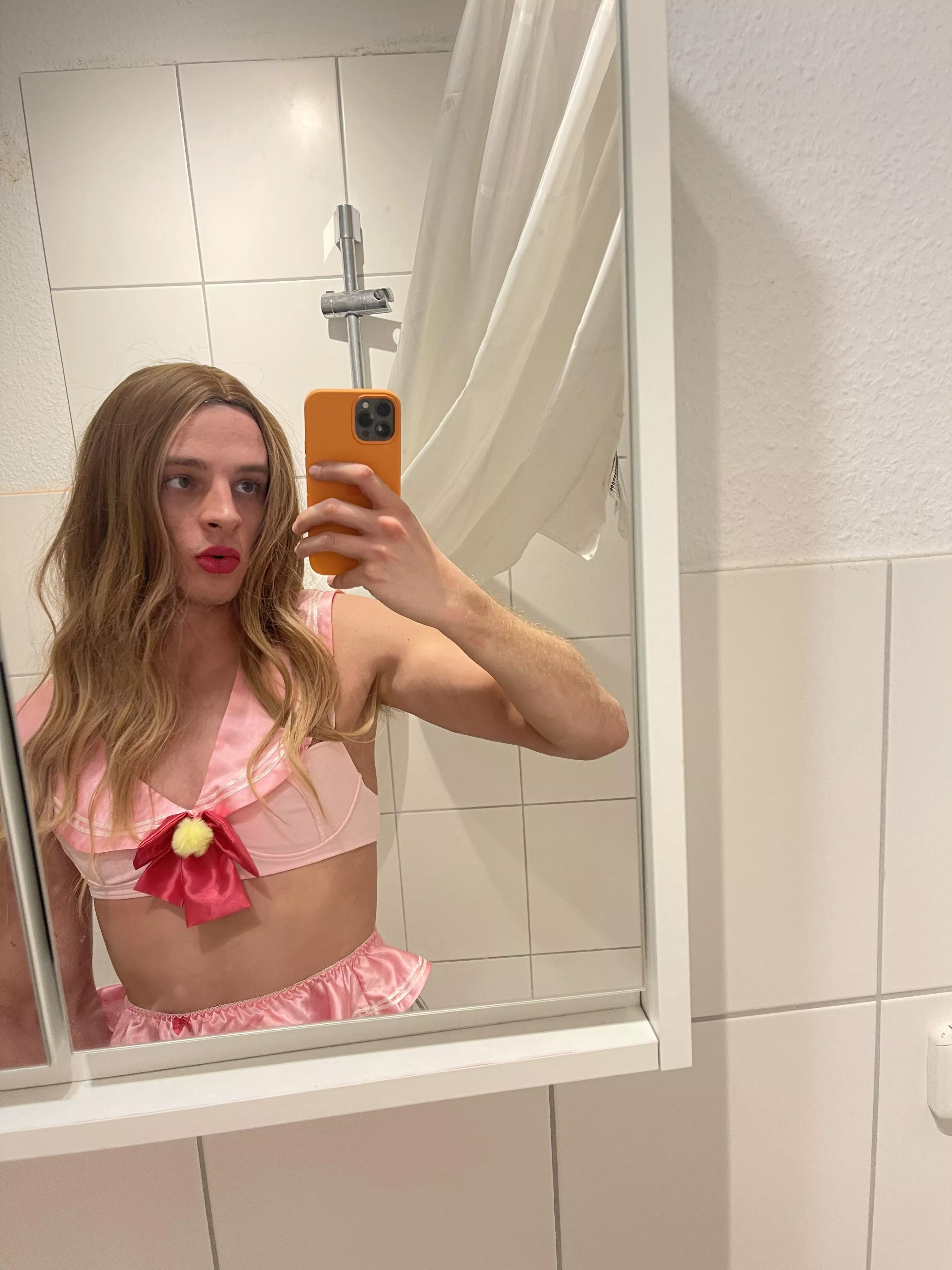 This sissy had her first cock yesterday. Now this fag can never go back kik: sissytiffyx3