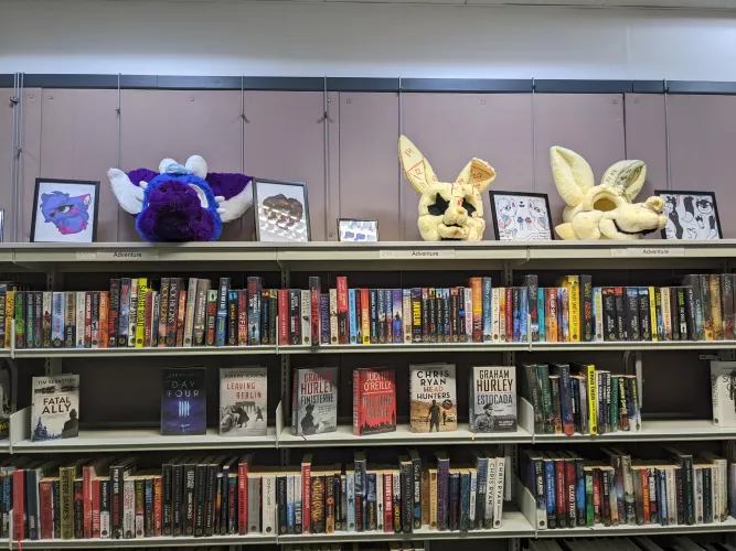 This was at my local library...