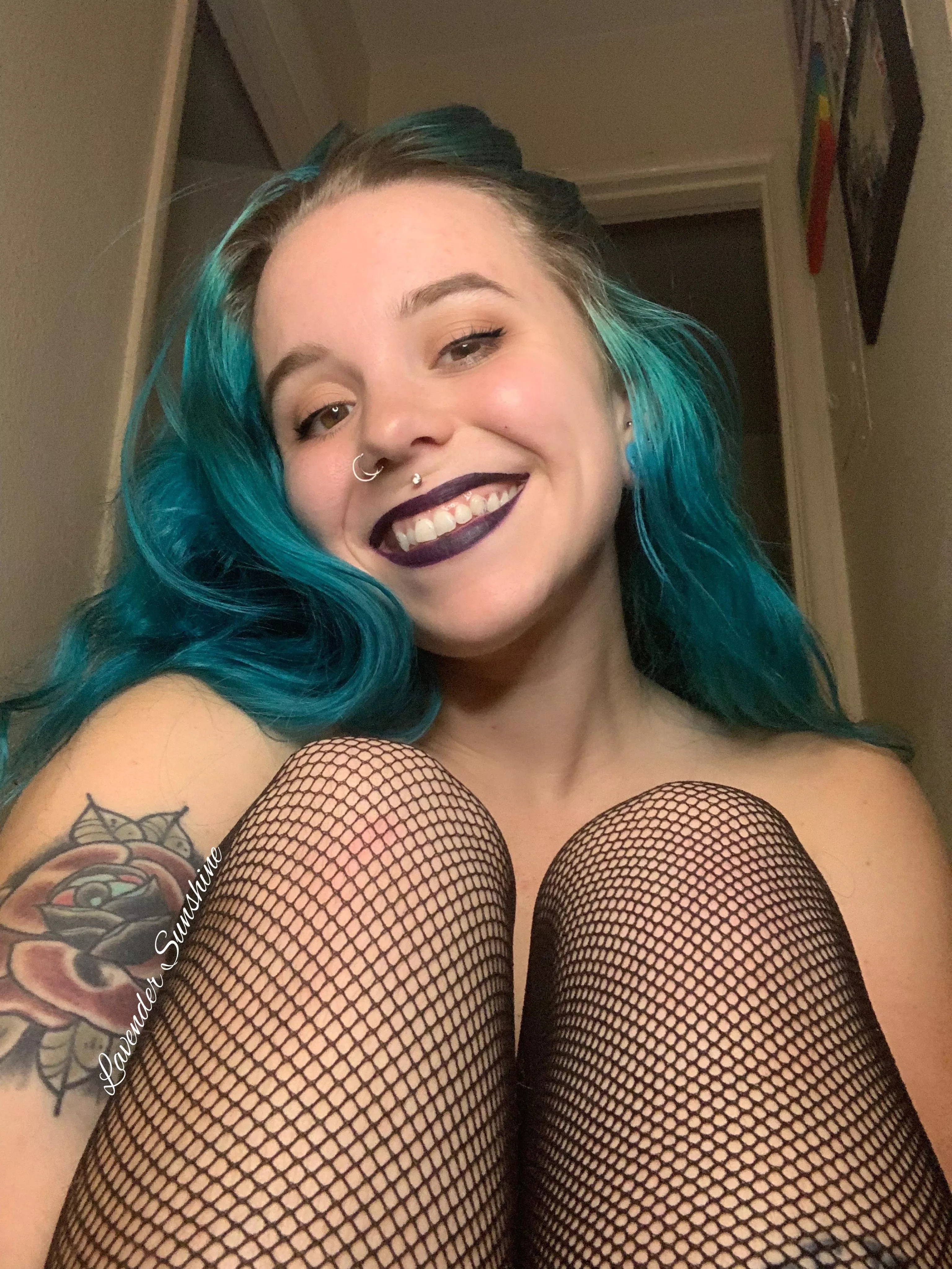 This was one of my favorite selfies from when I had blue hair 💙 This was one of my favorite selfies from when I had blue hair 💙