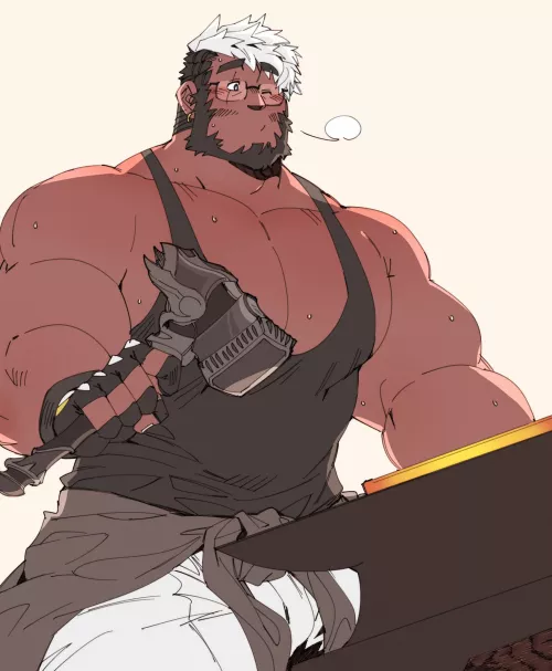 Those big arms