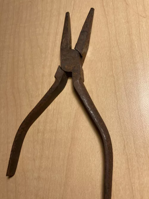 Thought you guys would like these these pliers my dad gave to me