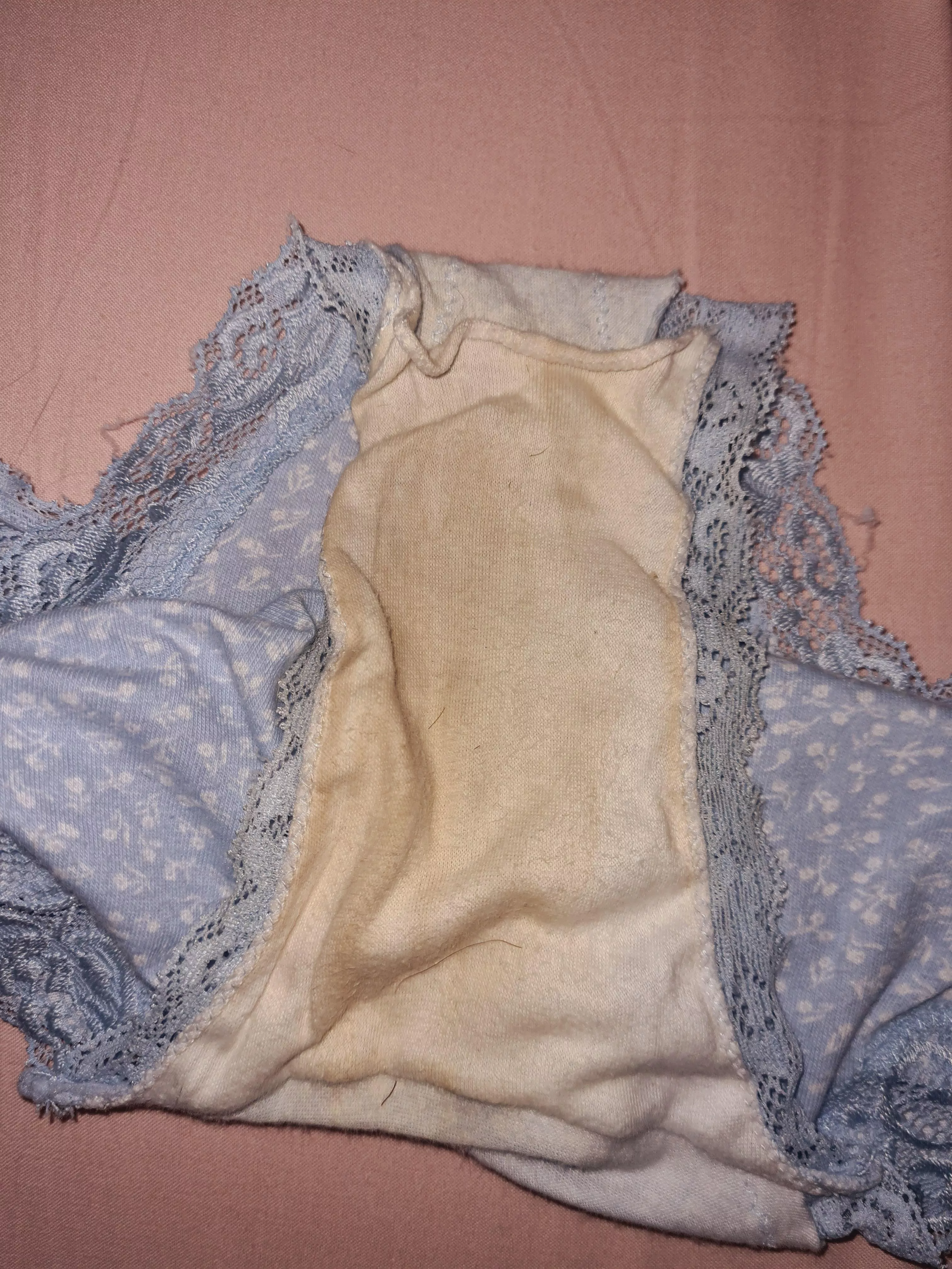 Three day old panties 🤤 fucked twice in them xx Three day old panties 🤤 fucked twice in them xx