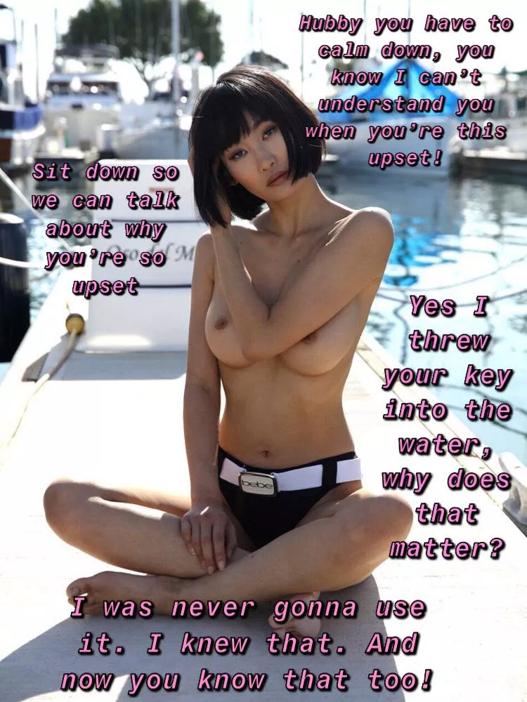 Threw the key in the harbor